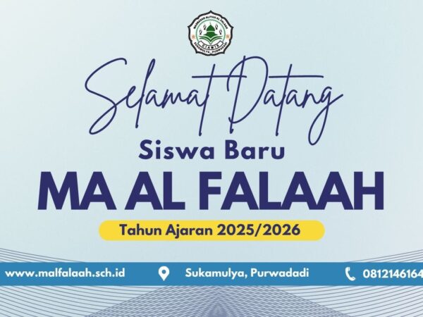 SELAMAT DATANG SISWA BARU