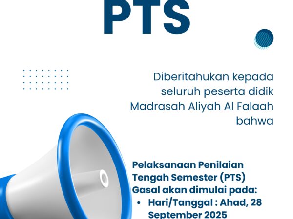PENGUMUMAN PTS PENGUMUMAN PTS